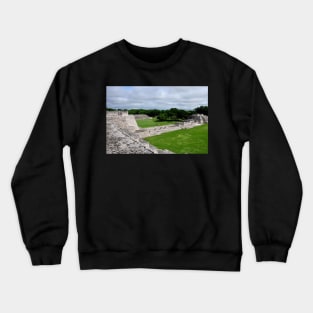 Site archéologique d'Edzna, Campeche, Mexique Crewneck Sweatshirt